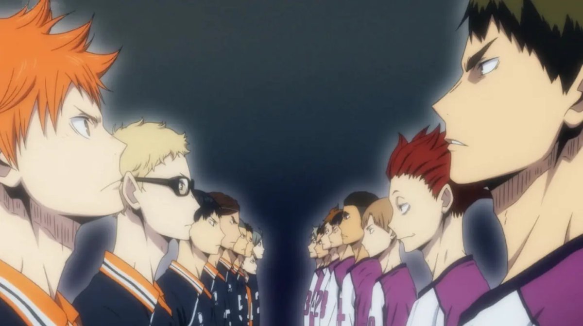 Haikyuu!! Karasuno Koukou vs Shiratorizawa Gakuen Koukou