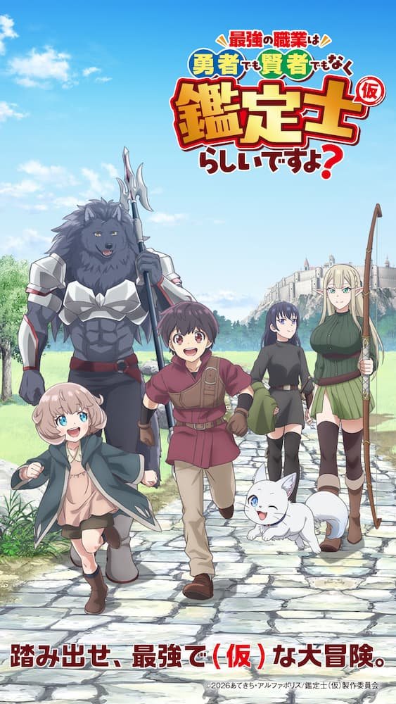 Saikyou no Shokugyou wa Yuusha demo Kenja demo Naku Kanteishi (Kari) Rashii desu yo?