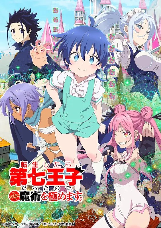 Tensei Shitara Dai Nana Ouji Dattanode, Kimamani Majutsu wo Kiwamemasu